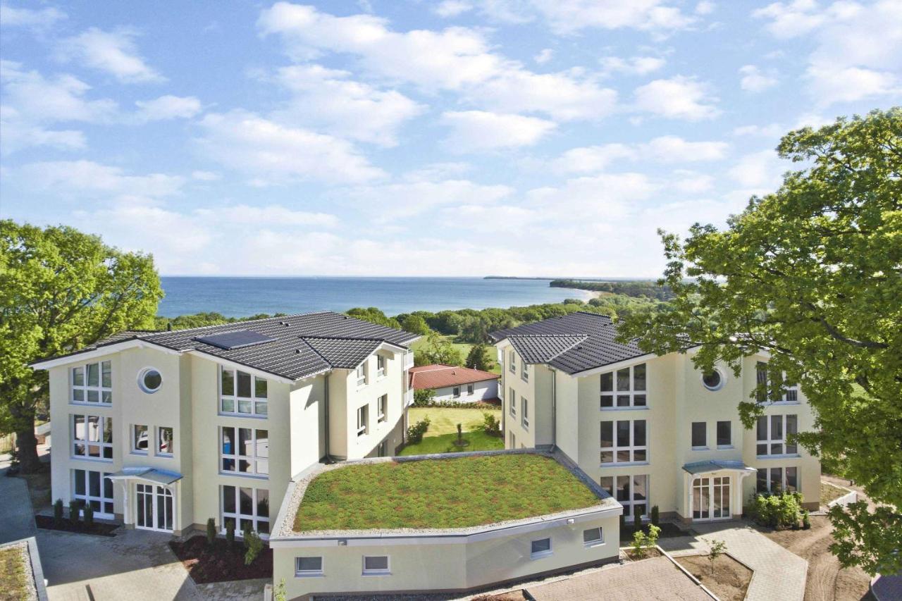 Terrasse, Gratis Nutzung Vom Ahoi Erlebnisbad Und Sauna In Sellin - Meeresblick Fewo 32 Goehren (Ruegen) Exterior foto